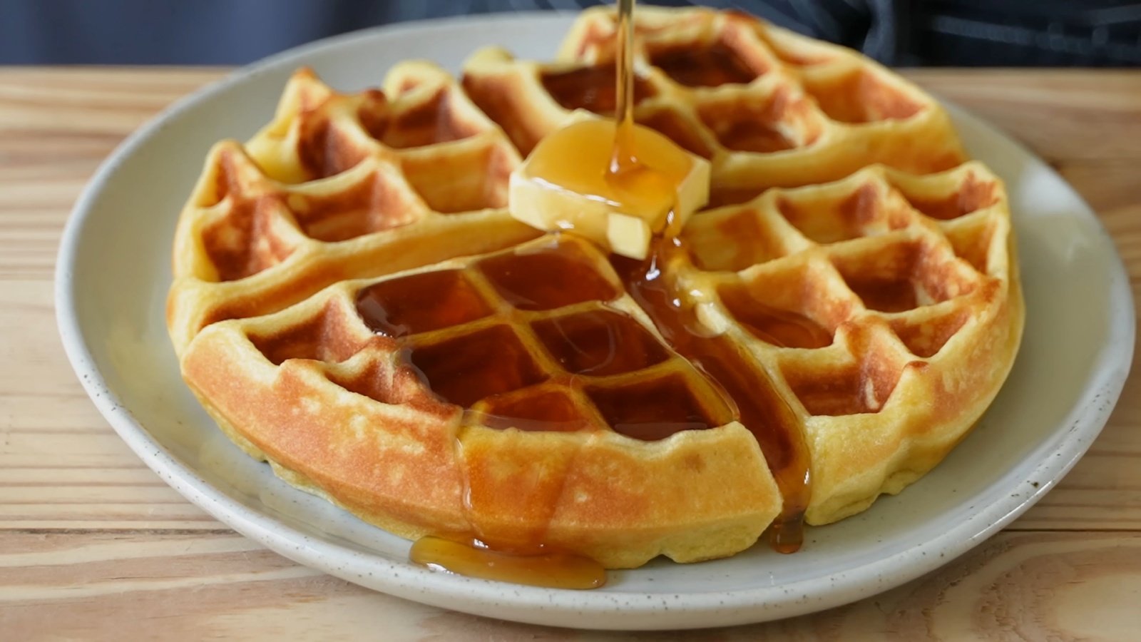 Waffle syrup breakfast with butter VaultShots Shutterstock