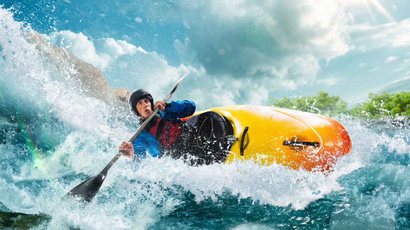 White Water Rafting Kayaking Extreme Water Sports Artur Didyk Shutterstock