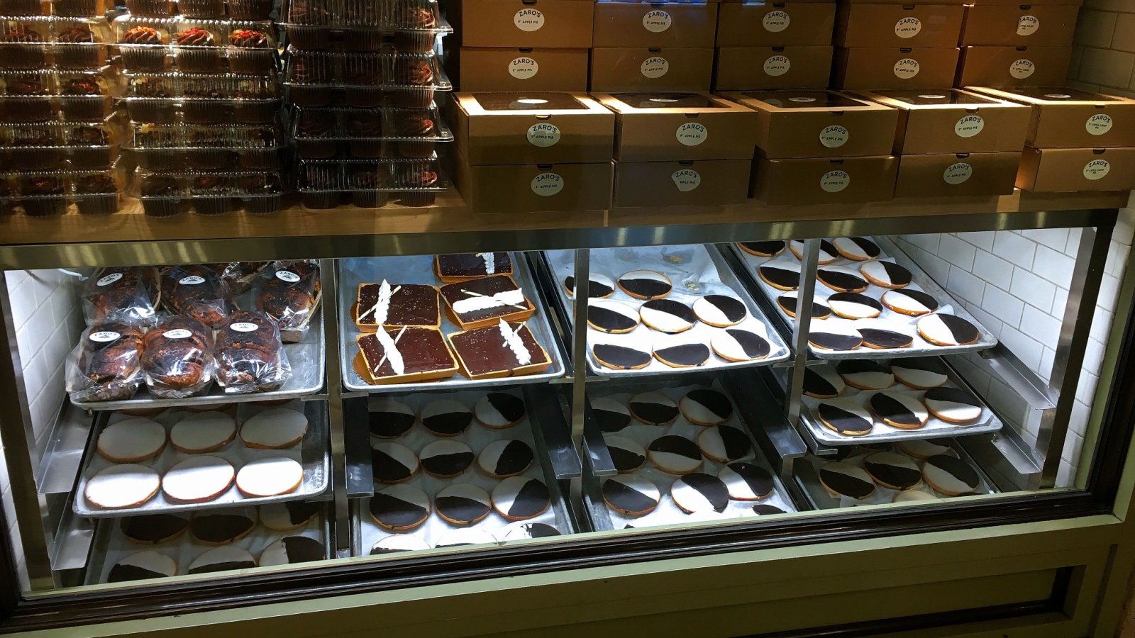 Zaro’s Bakery located in Grand Central Station Black and White Cookies Warren Eisenberg Shutterstock