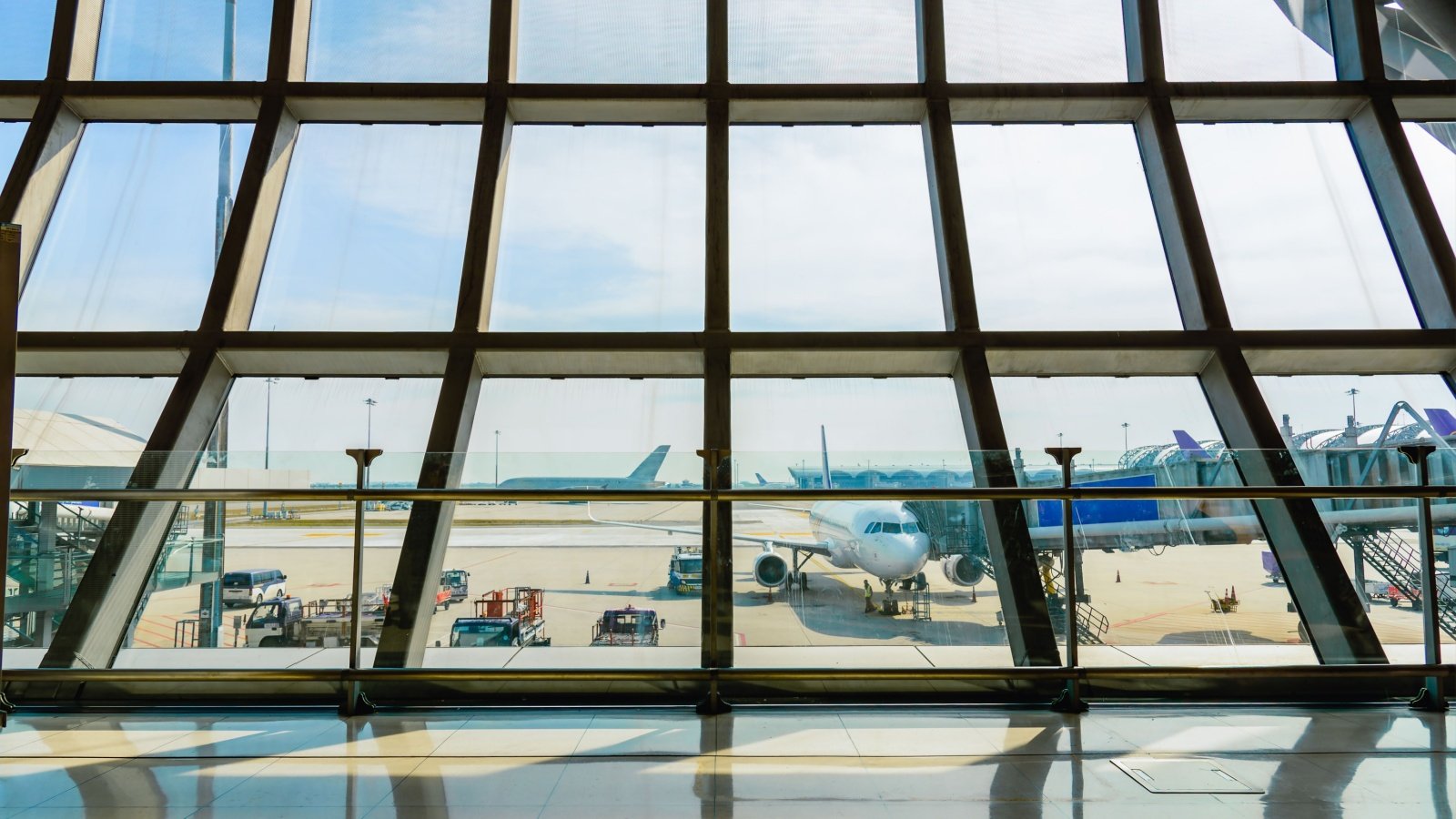 airport flight flying airplane airline terminal Torjrtrx Shutterstock