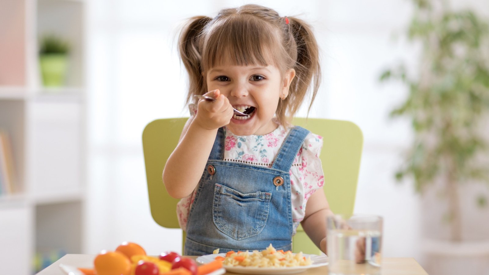 child kid little girl eating healthy food Oksana Kuzmina Shutterstock