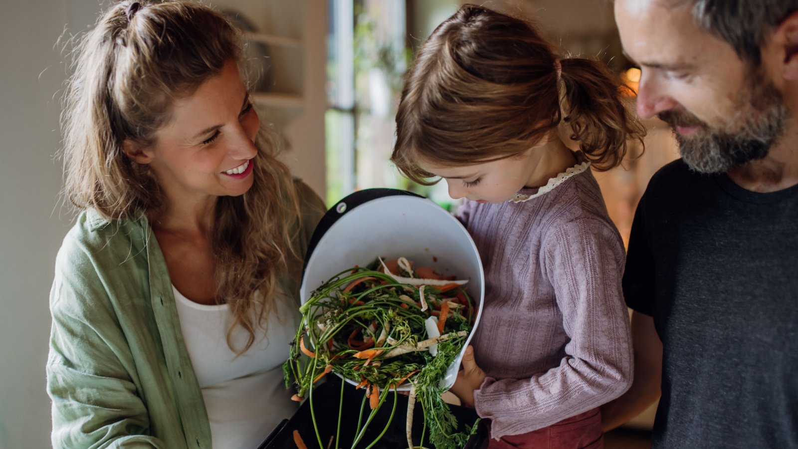 composting kitchen biodegradable waste eco environment Halfpoint Shutterstock