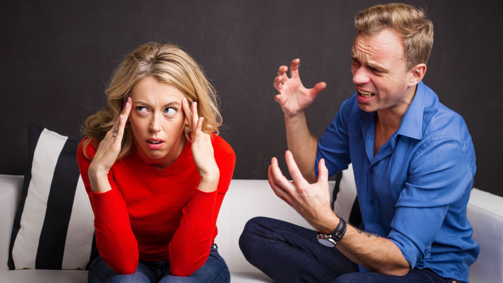 couple fighting talking kaspars grinvalds shutterstock