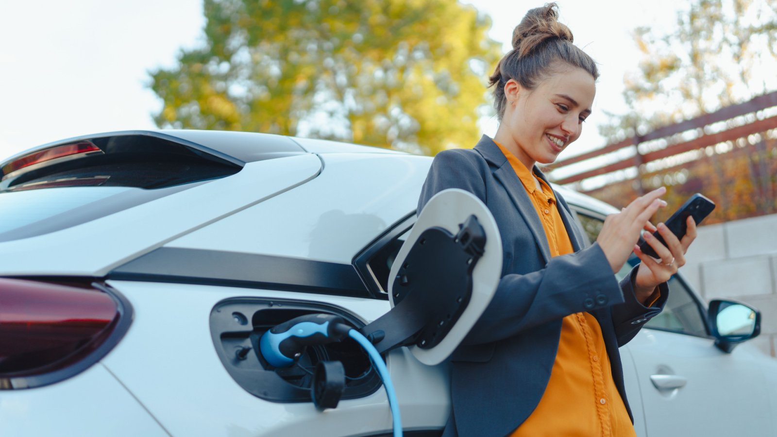 electric car charging Halfpoint Shutterstock