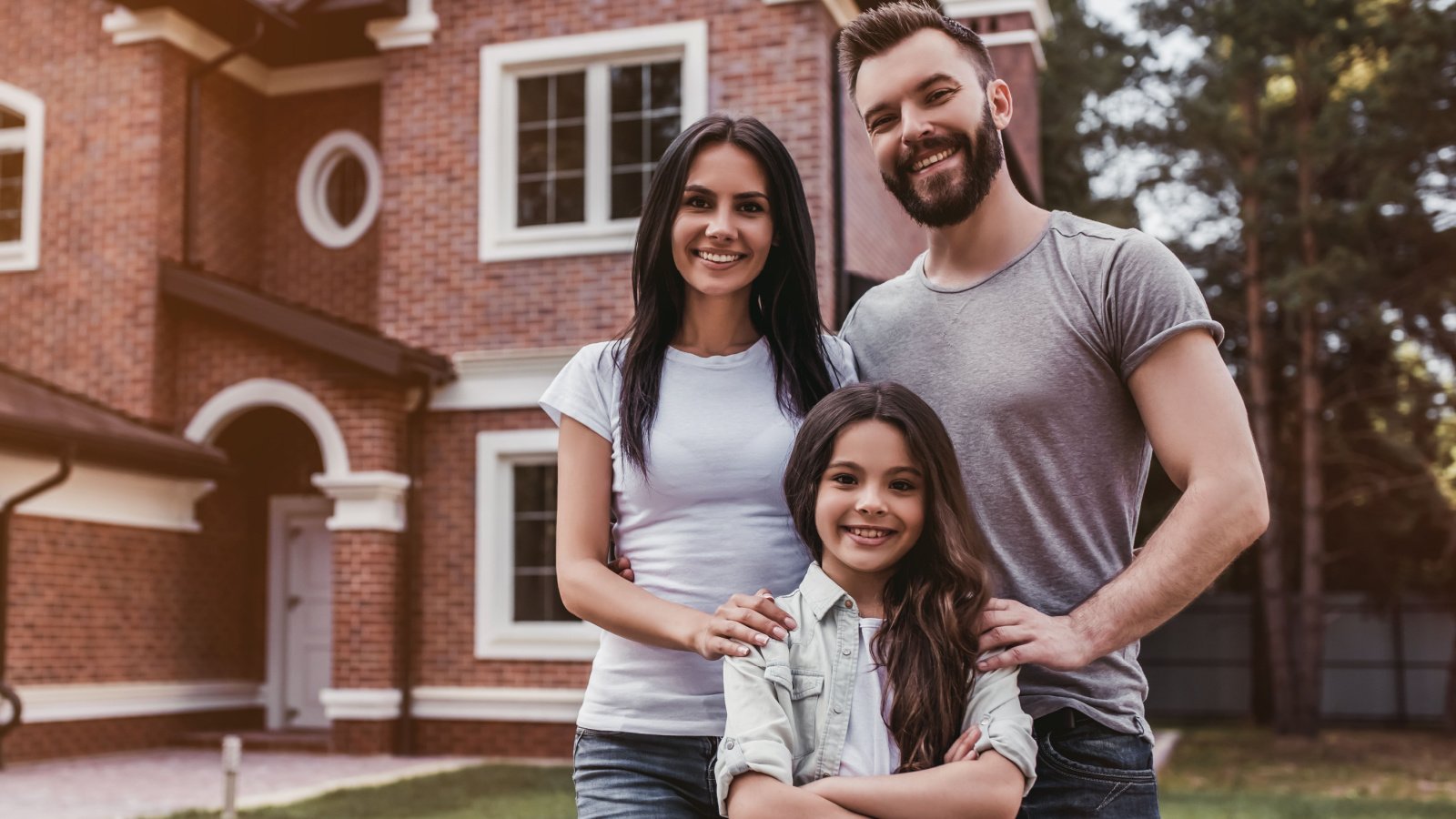 family neighborhood suburbs new home family house 4 pm production shutterstock