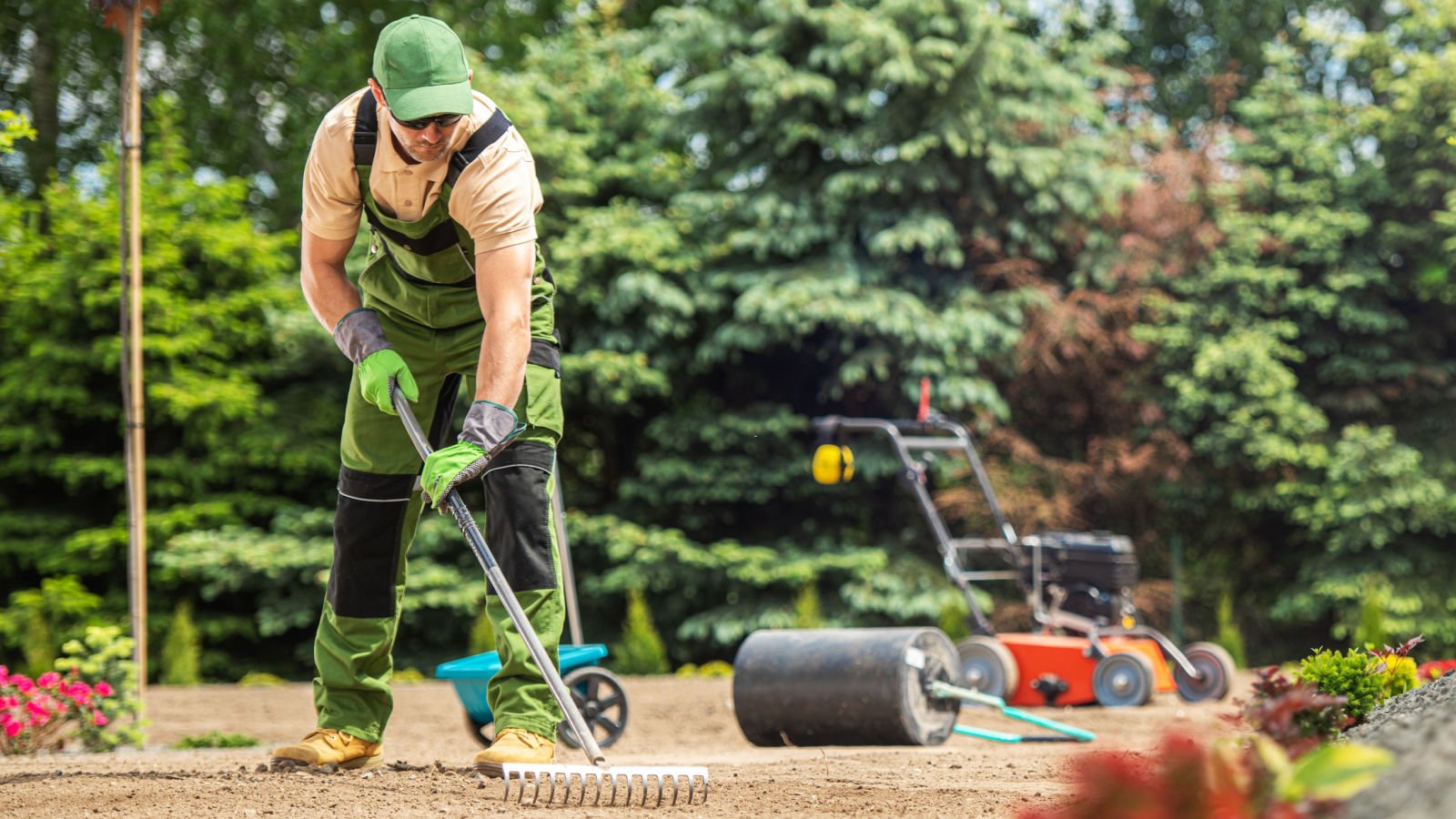 gardener gardening landscape lawn jobs virrage images shutterstock