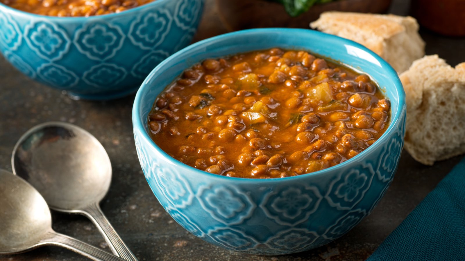 healthy food soup lentils beans Foodio Shutterstock