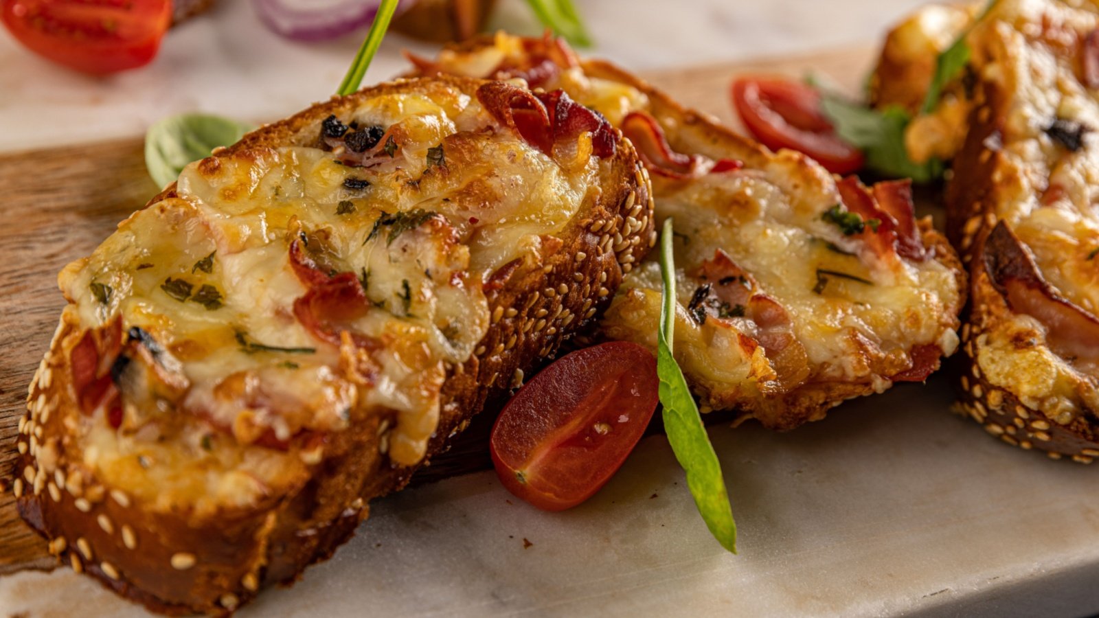 hot Turkey Devonshire sandwiches with bacon tomato and cheese grafvision Shutterstock hot Turkey Devonshire sandwiches with bacon tomato and cheese grafvision Shutterstock