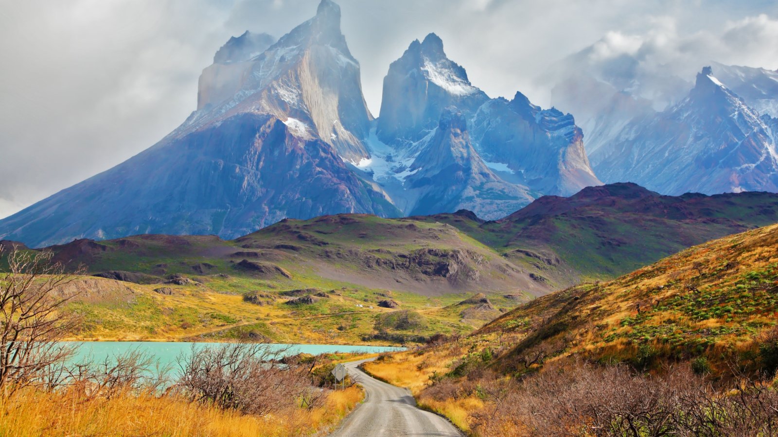 national park Torres del Paine, Patagonia, Chile kavram shutterstock