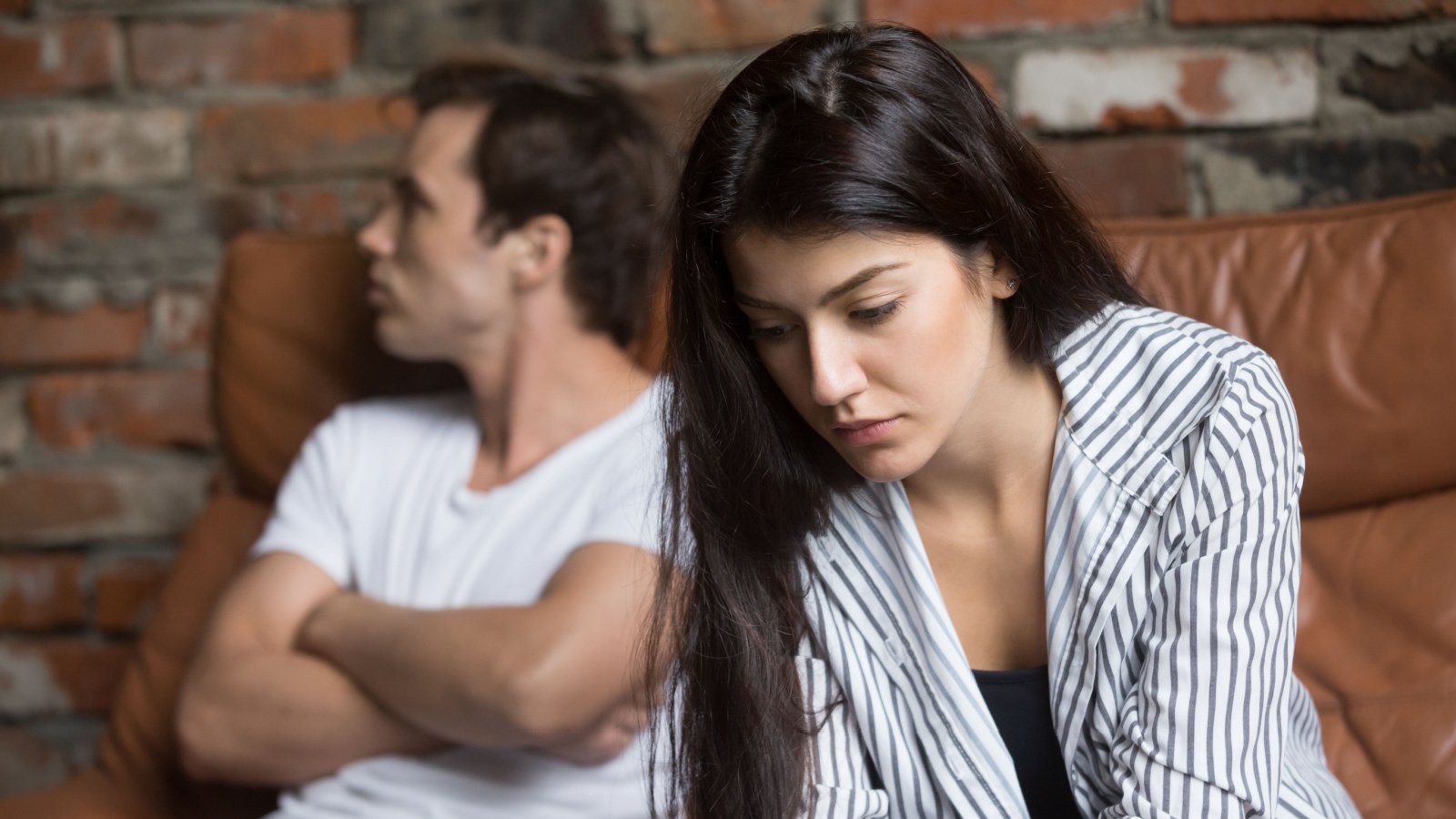 sad couple fighting counseling anxious fizkes Shutterstock