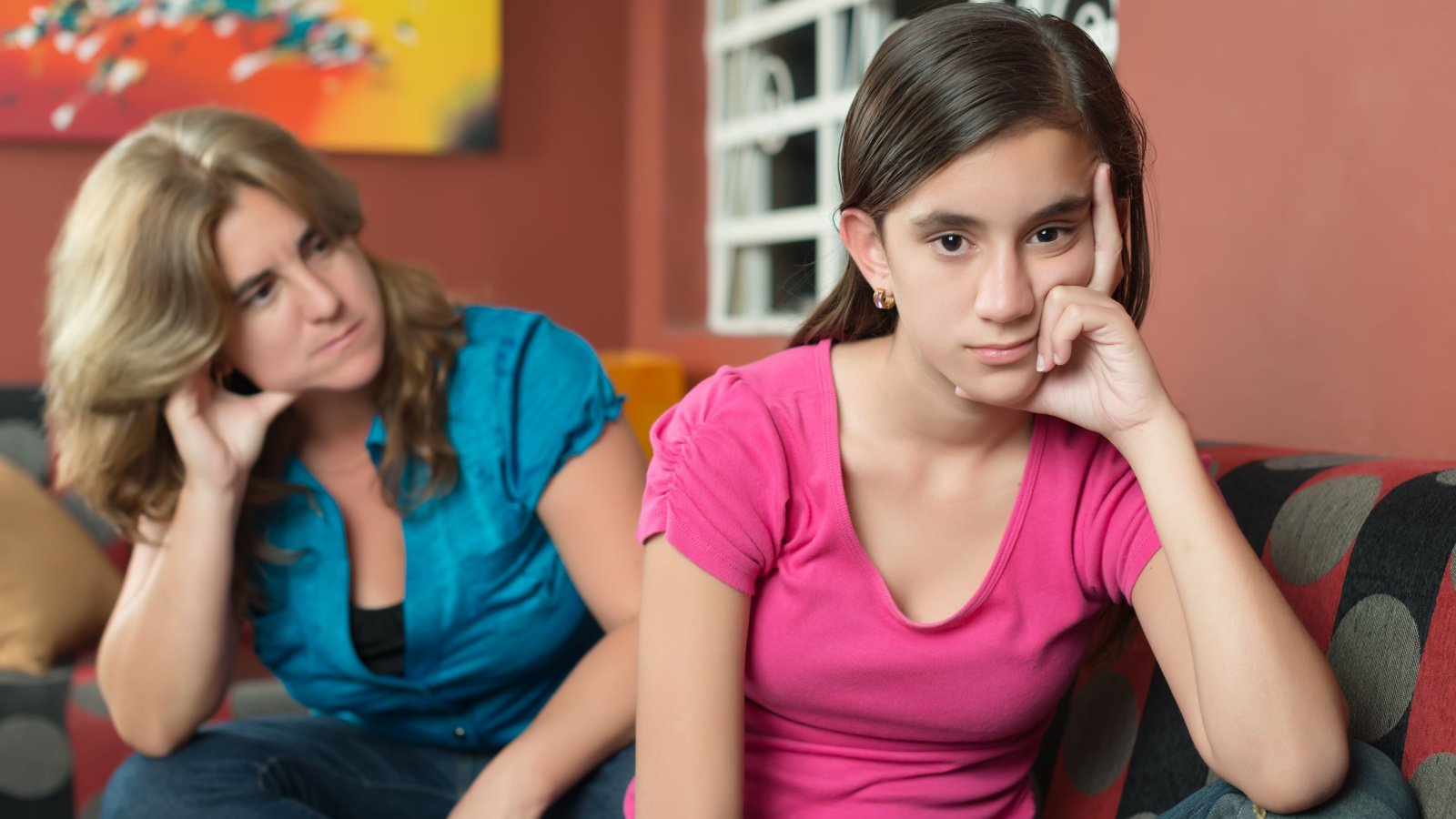 teenager girl daughter kid child worried mother upset fighting kamira shutterstock