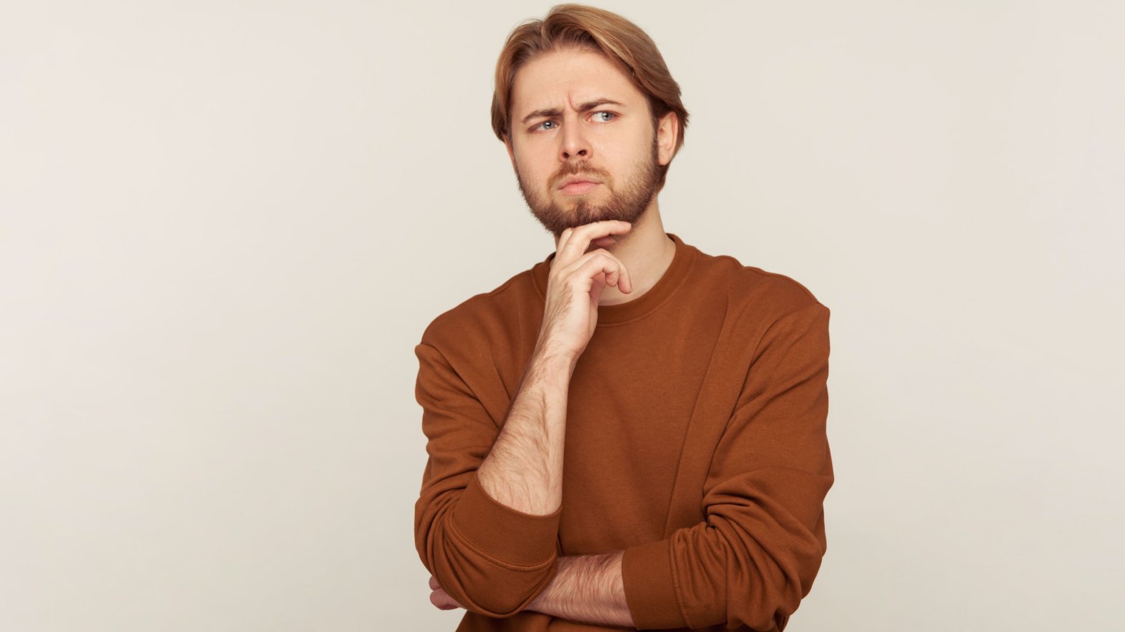 thoughtful pensive smart male thinking idea serious considering khosro shutterstock