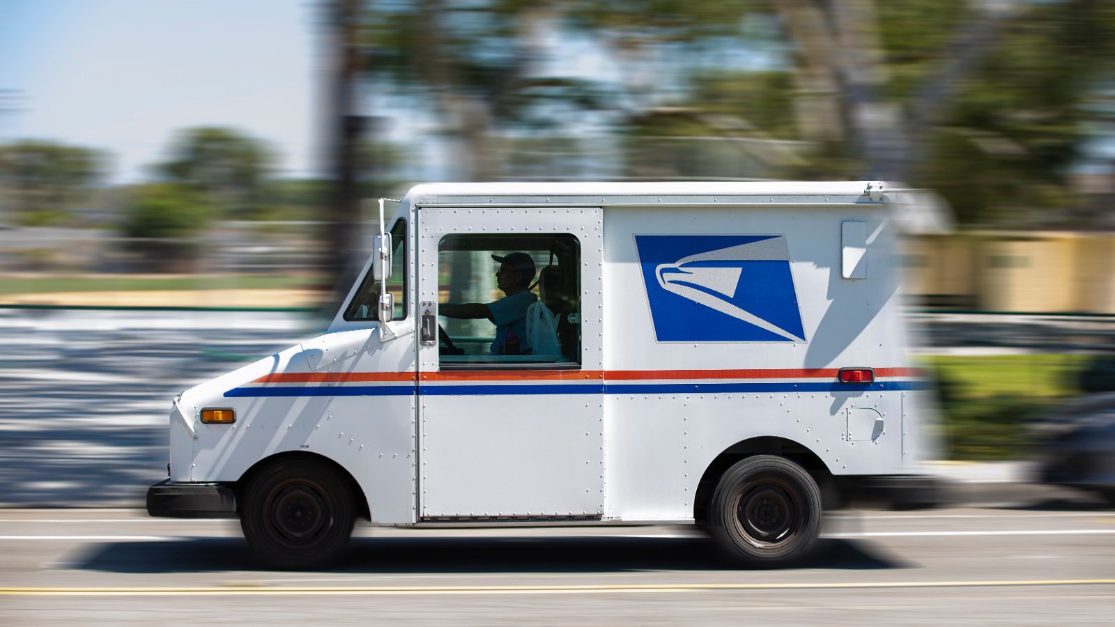 usps mail truck Matt Gush shutterstock