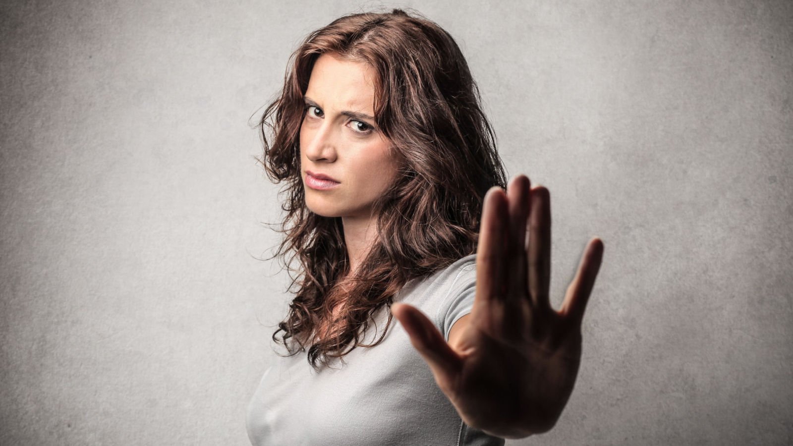 woman angry no stock back ollyy shutterstock