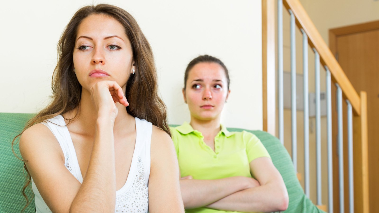 women fighting sisters friends upset siblings bear fotos shutterstock