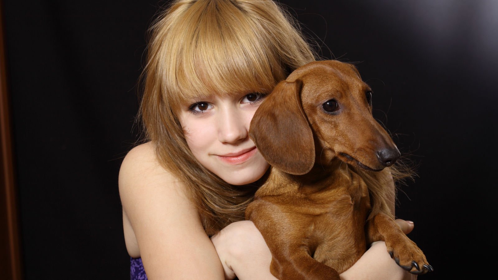 young woman dog pet pelevina ksinia shutterstock